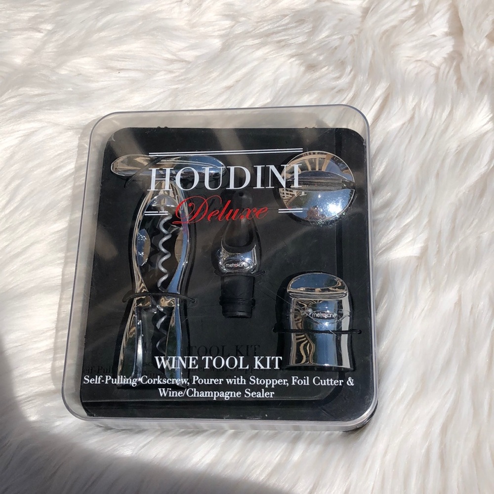 Houdini deluxe wine tool kit
